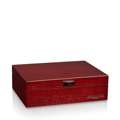 Bregano Watch Box for 8 Watches - Cherry Red-2-Le Remontoir