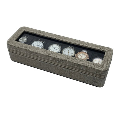 Classic Grey Watch Box-1-Le Remontoir