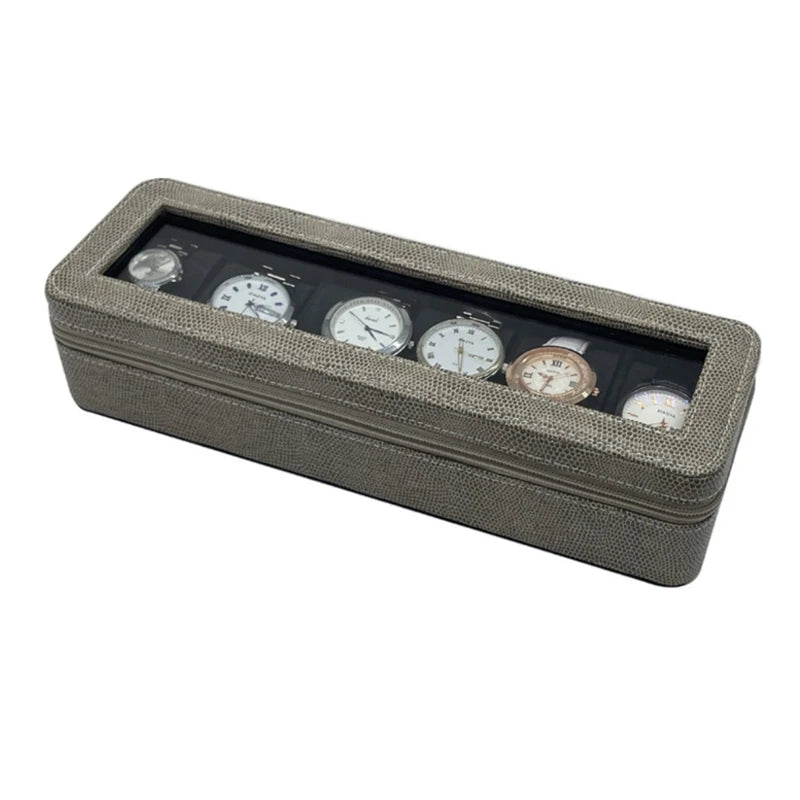 Classic Grey Watch Box-1-Le Remontoir