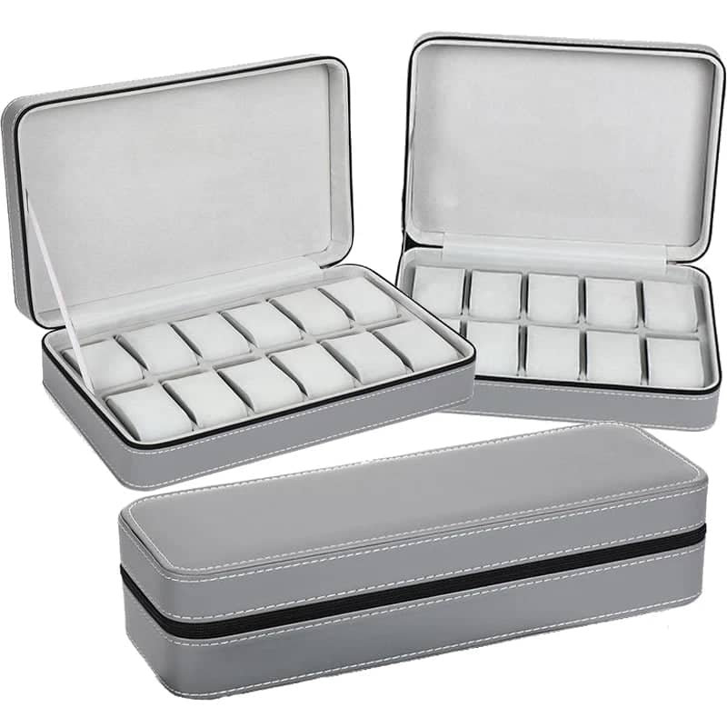 Watch Case - Single Grey 12