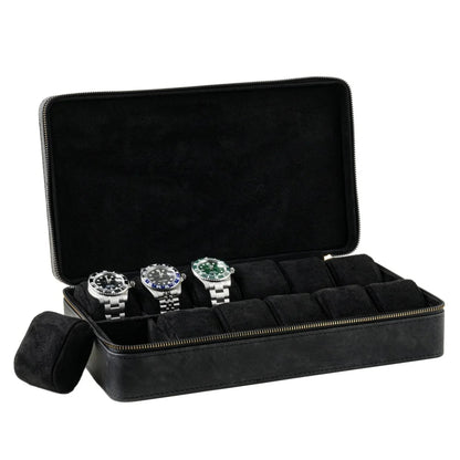 Watch Box - Spacious Black Case-3-Le Remontoir