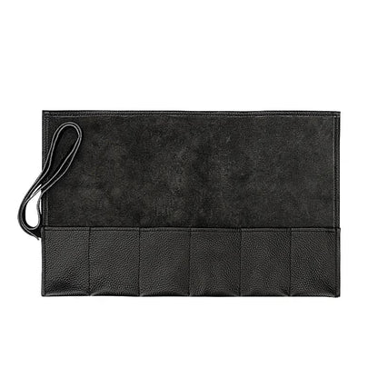 Raven Leather Watch Roll-1-Le Remontoir