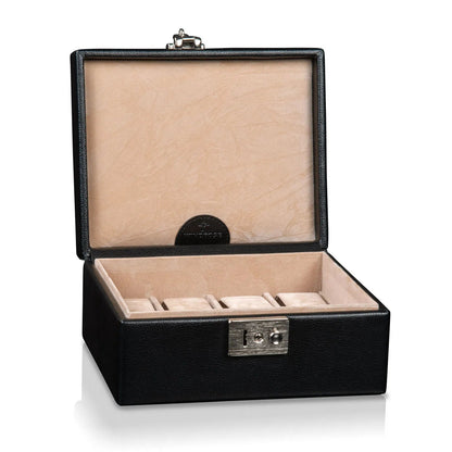 Watch Box - Beluga 8 Watches Black-1-Le Remontoir
