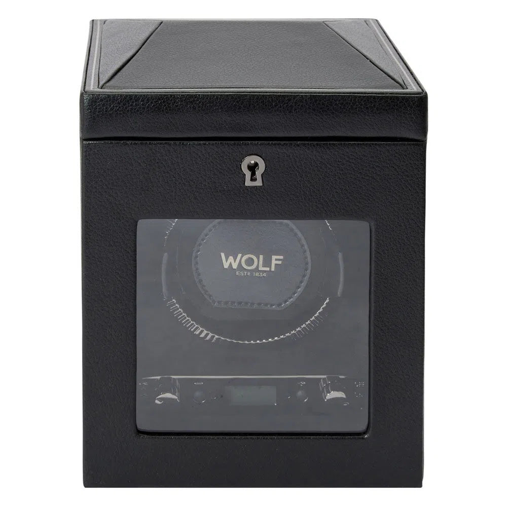 British Racing Single Watch Winder - Black-3-Le Remontoir