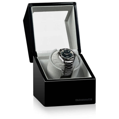 Remontoir Montre San Diego 1 Noir Gris 3