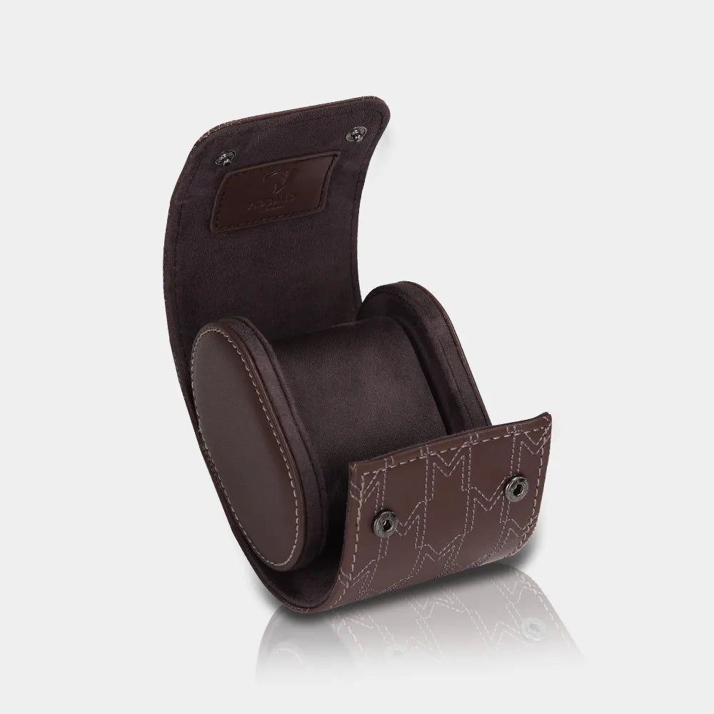 Watch Case - OPTIMUS 1 Brown/White-1-Le Remontoir