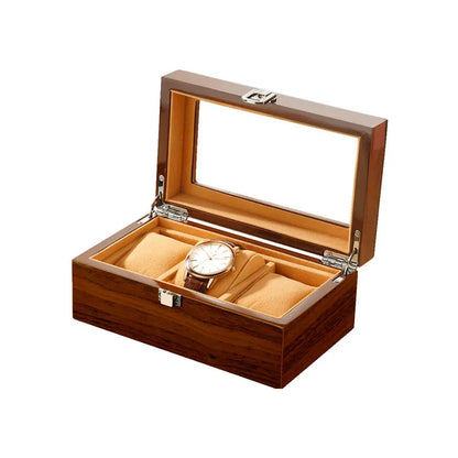 Light Velvet Mini Watch Box-1-Le Remontoir