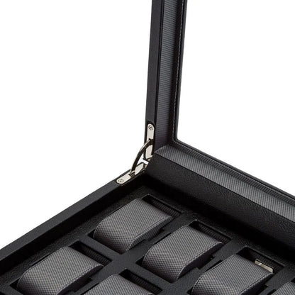 Watch Box for 15 Watches - Black-4-Le Remontoir