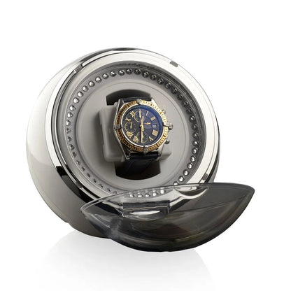 Globe Shine White Watch Winder-1-Le Remontoir