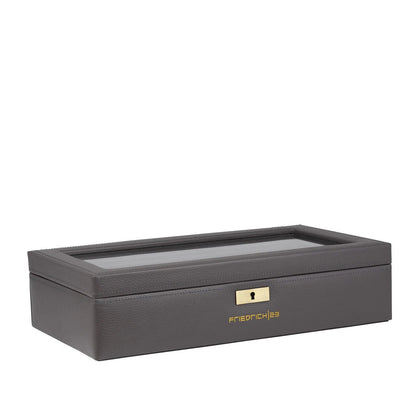 Jumbo Dynasty Watch Box for 8 Watches - Gray-2-Le Remontoir