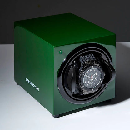Barrington Racing Green Watch Winder-2-Le Remontoir
