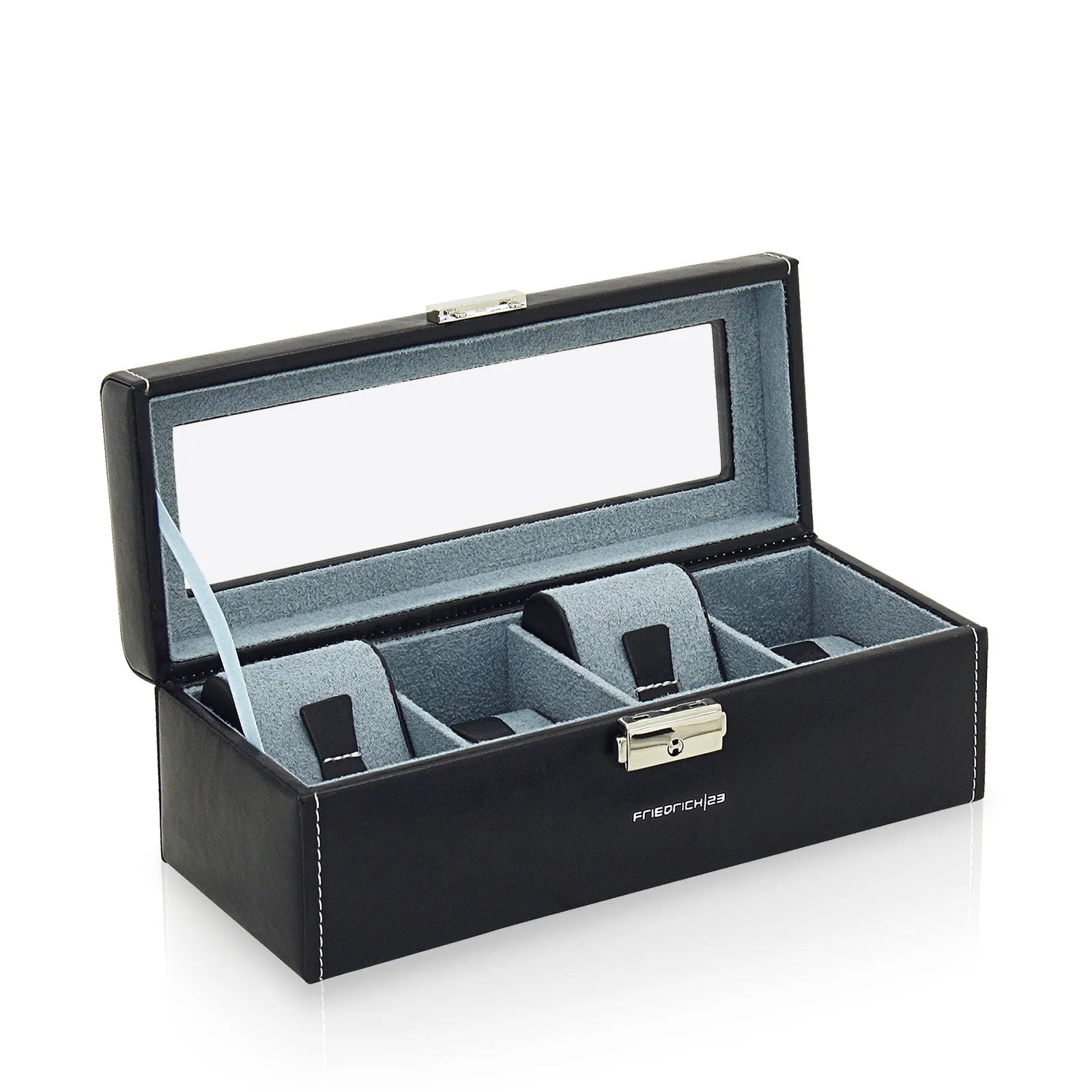 Watch Box – Bond 4 Watches Black-1-Le Remontoir