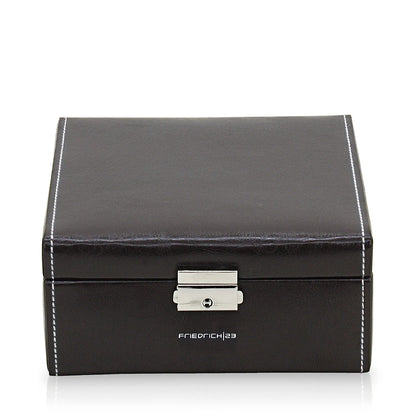 Watch Box – Bond 6 Watches Black-2-Le Remontoir