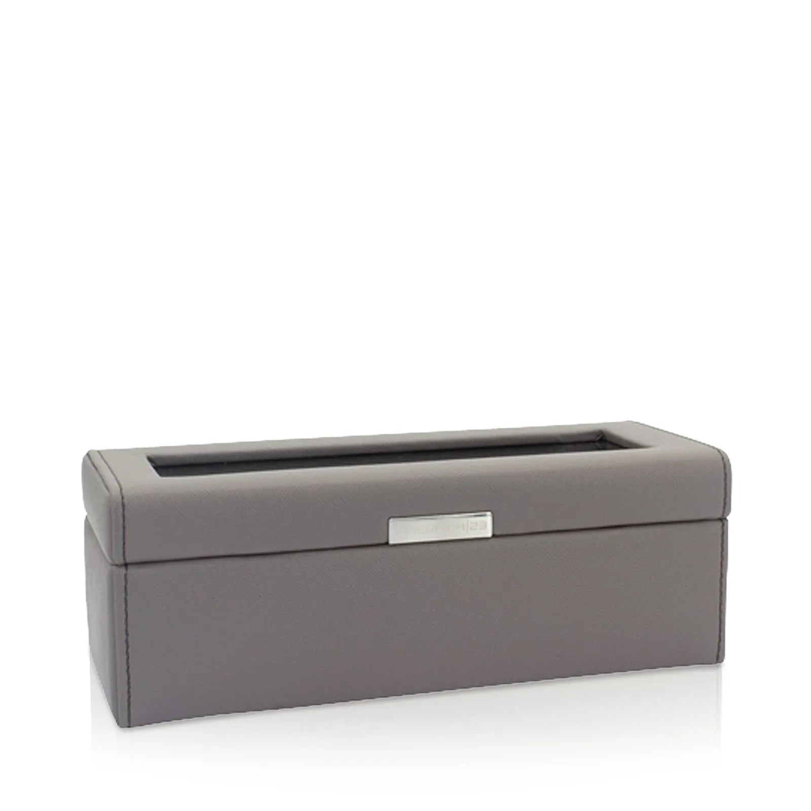 Watch Box – Bond Cross Grain 4 Taupe-3-Le Remontoir