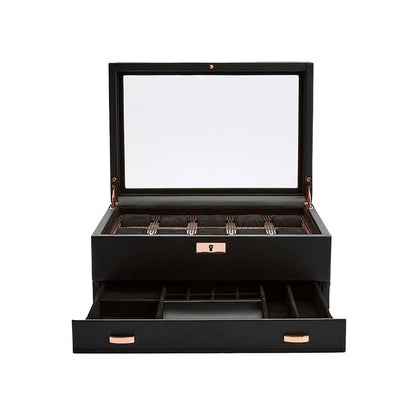 Watch Box - Axis 10 Copper with drawer-2-Le Remontoir