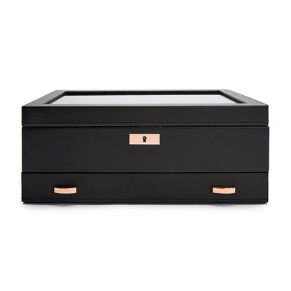Axis 10-Watch Copper Watch Box with Drawer-3-Le Remontoir