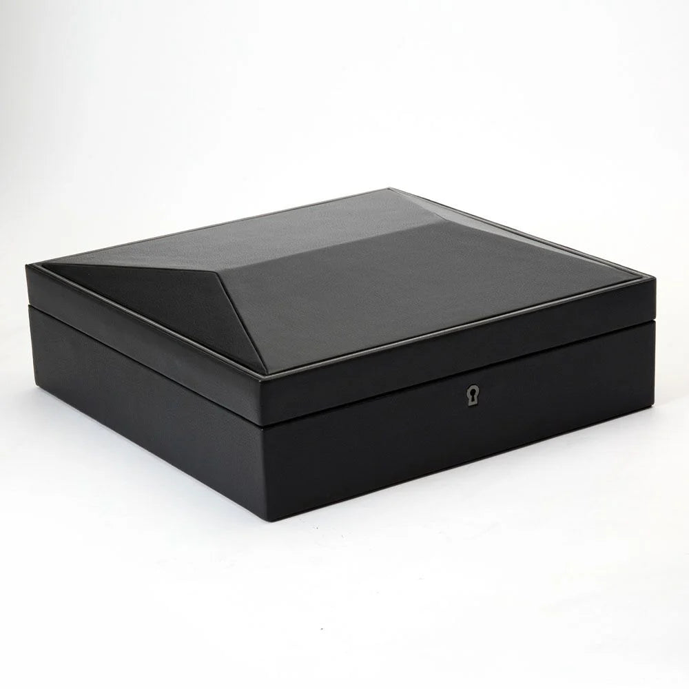 Watch Box - British Racing Black - 15 Watches-4-Le Remontoir