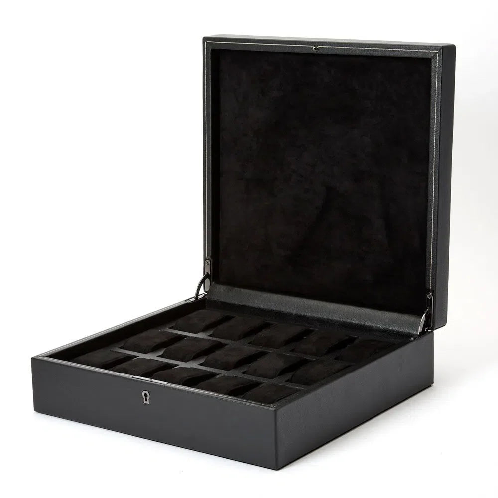 Watch Box - British Racing 15 watches Black-1-Le Remontoir
