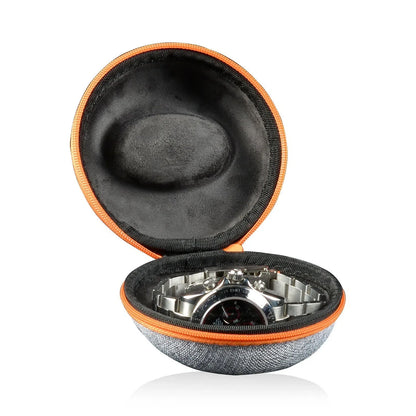 Watch case - Designhütte Donut Grey-1-Le Remontoir