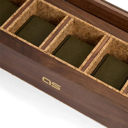 Watch Box - Flatiron Walnut-4-Le Remontoir