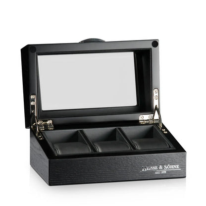 Watch Box - Oxford 3 Dark Oak-1-Le Remontoir