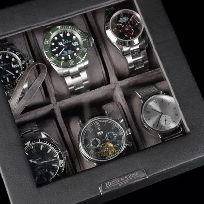 Watch Box - Heisse Coffret 6 Black-4-Le Remontoir