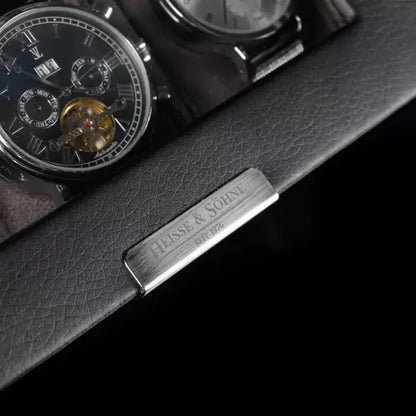 Watch Box - Heisse Coffret 6 Black-6-Le Remontoir