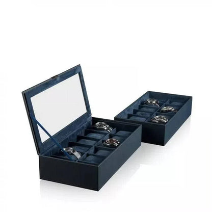 Watch Box - Heisse Mirage Blue-7-Le Remontoir Montre