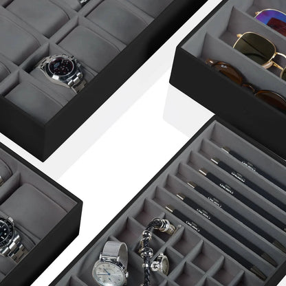 Watch box - Heisse XXL Black-3-Le Remontoir