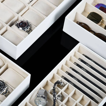 Watch box - Heisse XXL White-4-Le Remontoir