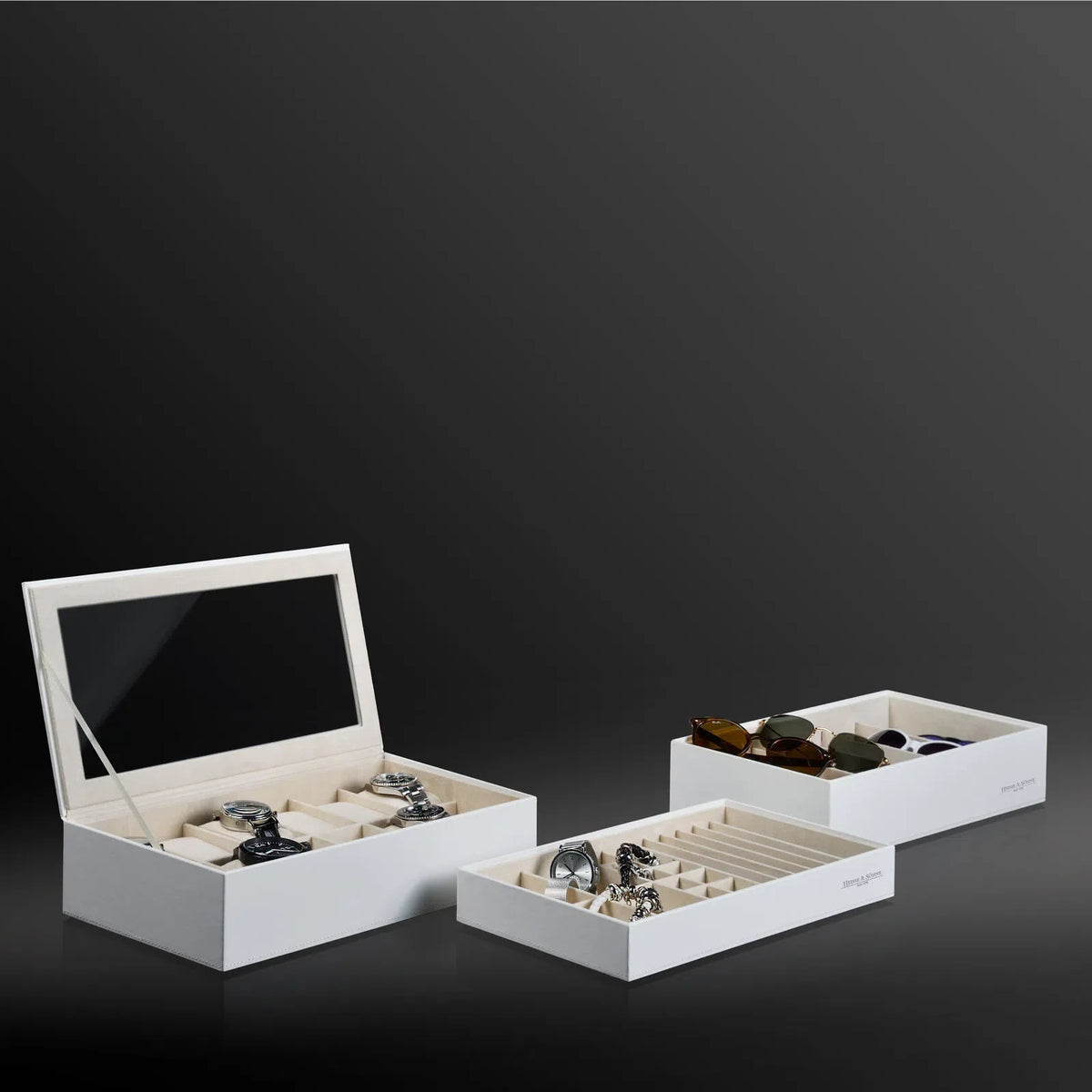 Watch box - Heisse XXL White-5-Le Remontoir