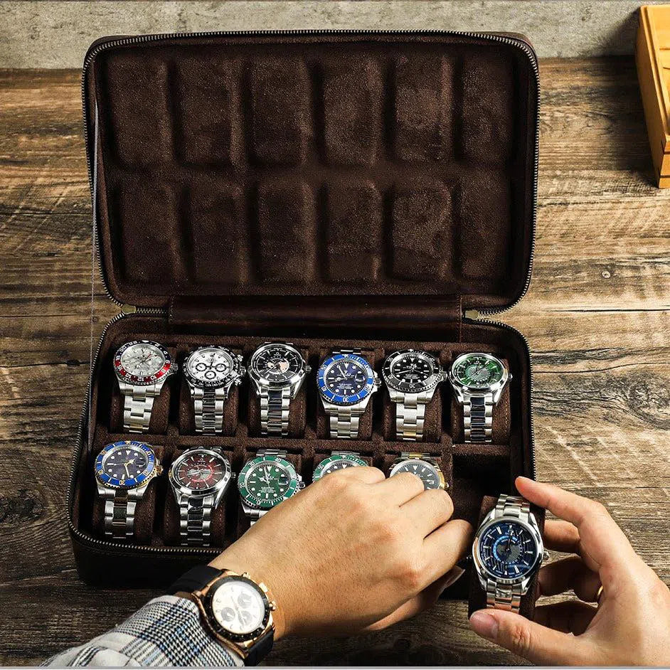 Watch Case - Prestige Pouch-2-Le Remontoir