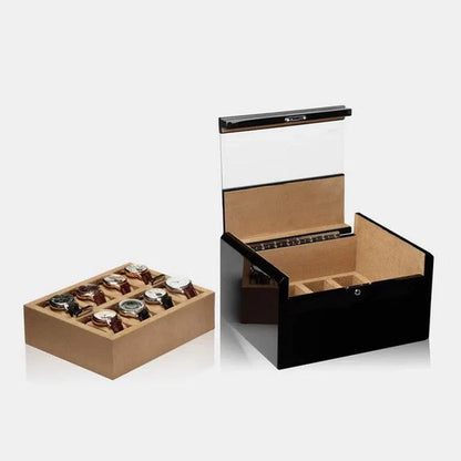Watch Box - Imperia Black 16-3-Le Remontoir