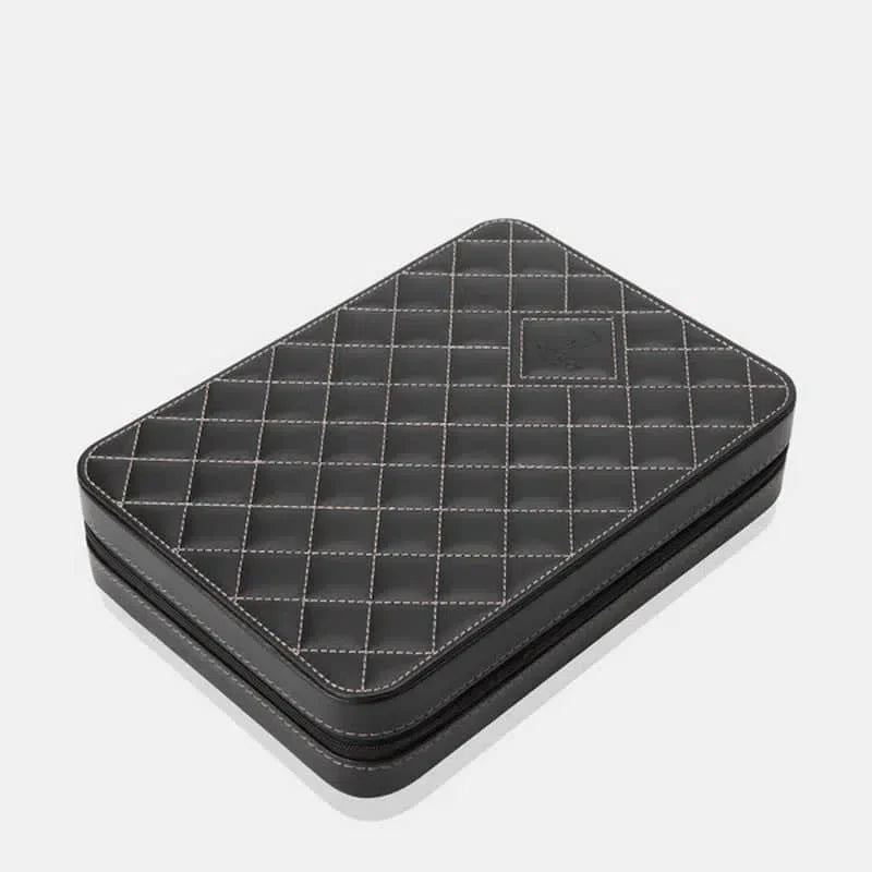 Watch Travel Case - Invia Black 8-2-Le Remontoir