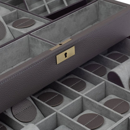 Watch Box - Jumbo Dynasty 20 Watches Grey-4-Le Remontoir