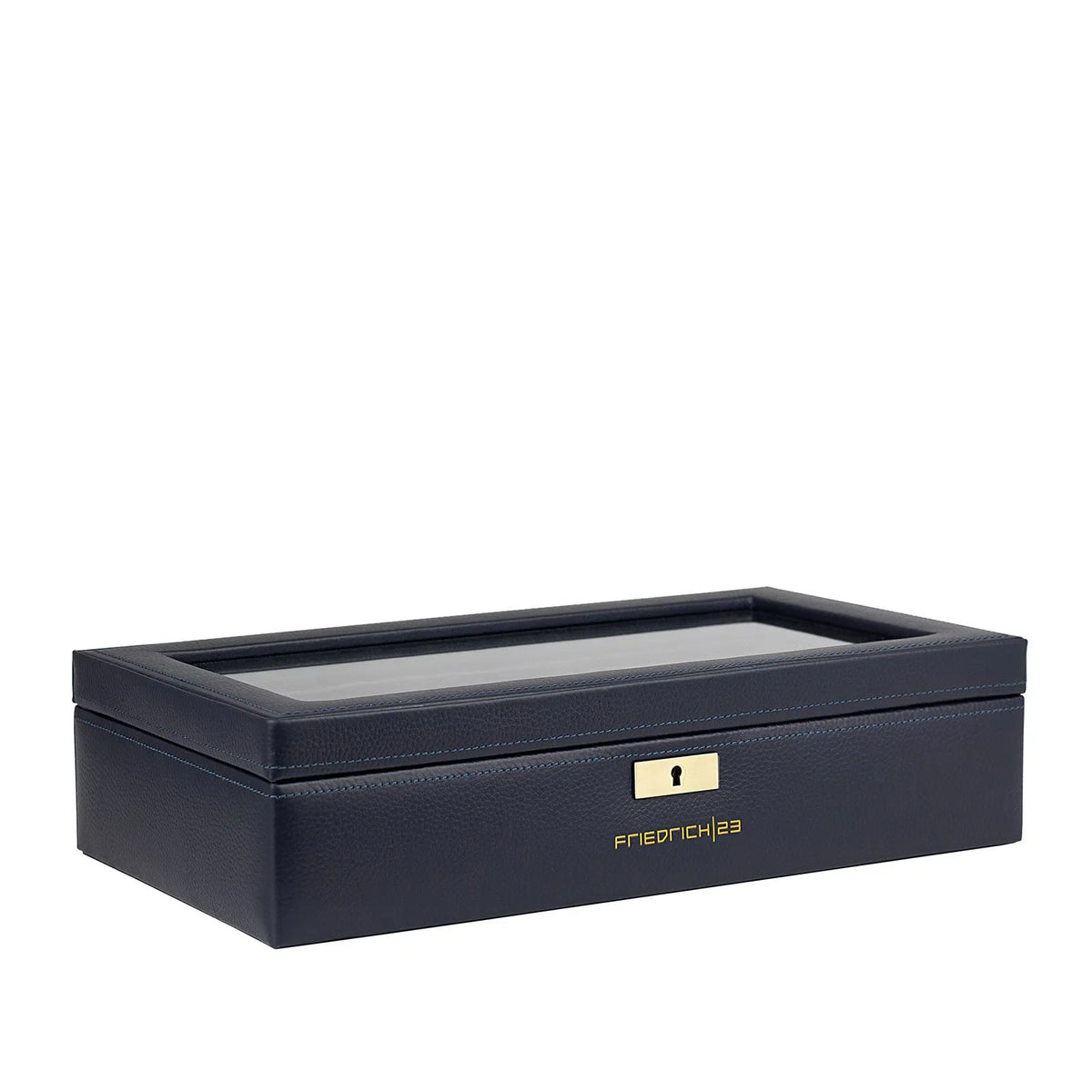 Watch Box - Jumbo Dynasty 8 Watches Blue-3-Le Remontoir