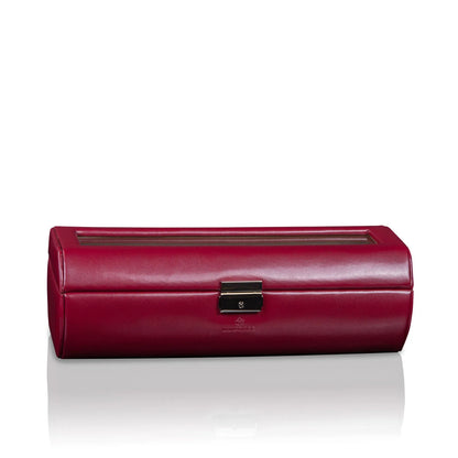 Watch Box – Merino 7 Watches Red-2-Le Remontoir