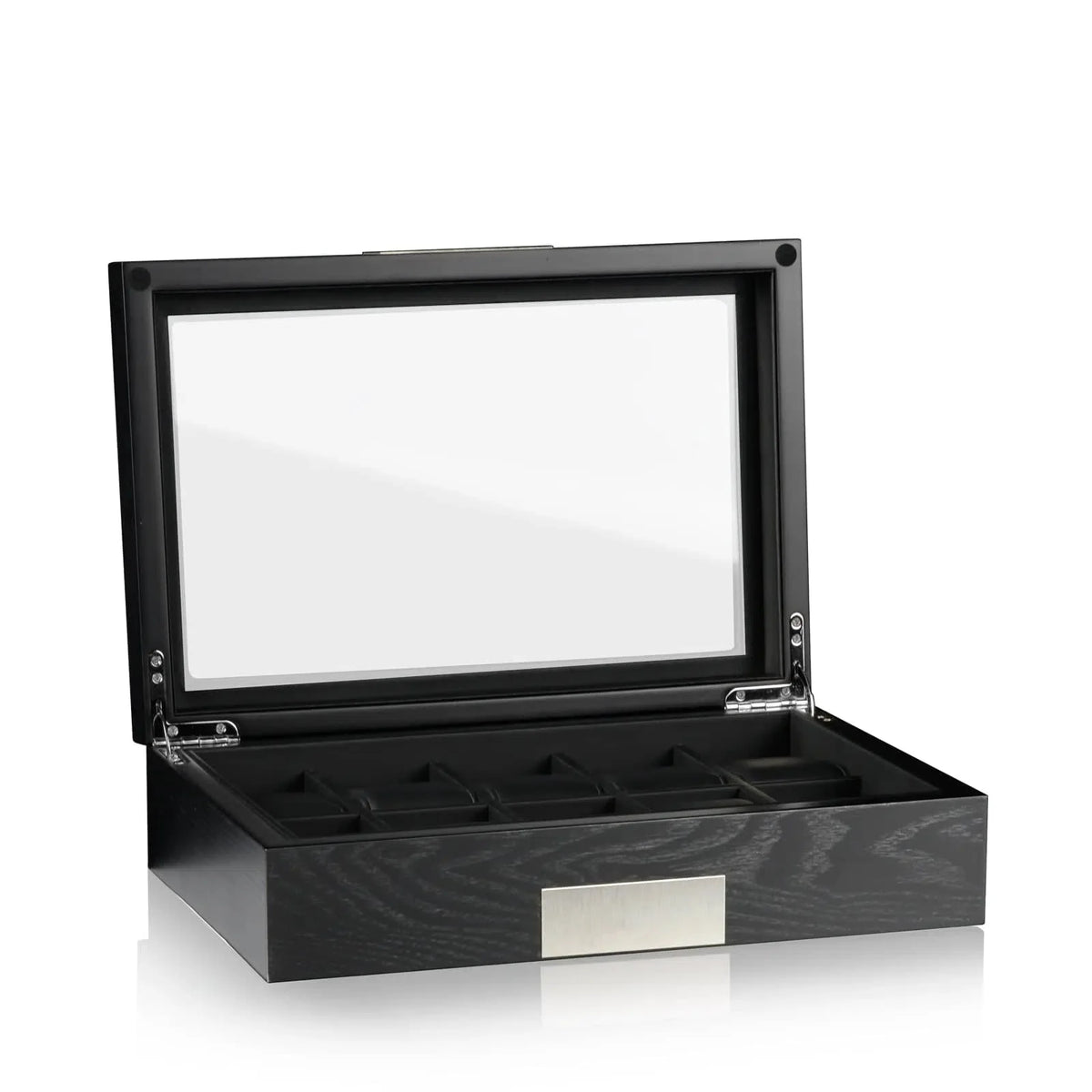 Watch Box - Monterray Satin Black-2-Le Remontoir