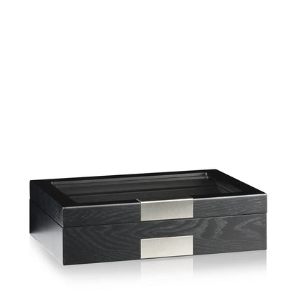 Watch Box - Monterray Satin Black-7-Le Remontoir