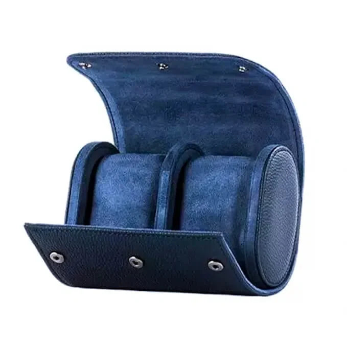 Watch Travel Case - Poche Cobalt-1-Le Remontoir
