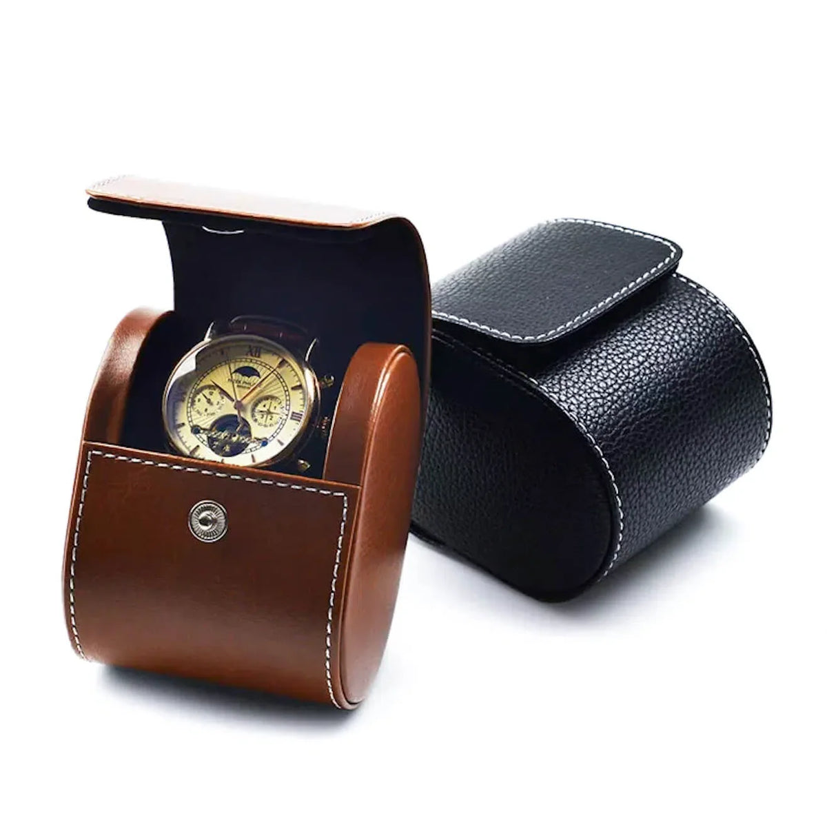 Watch Case - Poche Old School-2-Le Remontoir