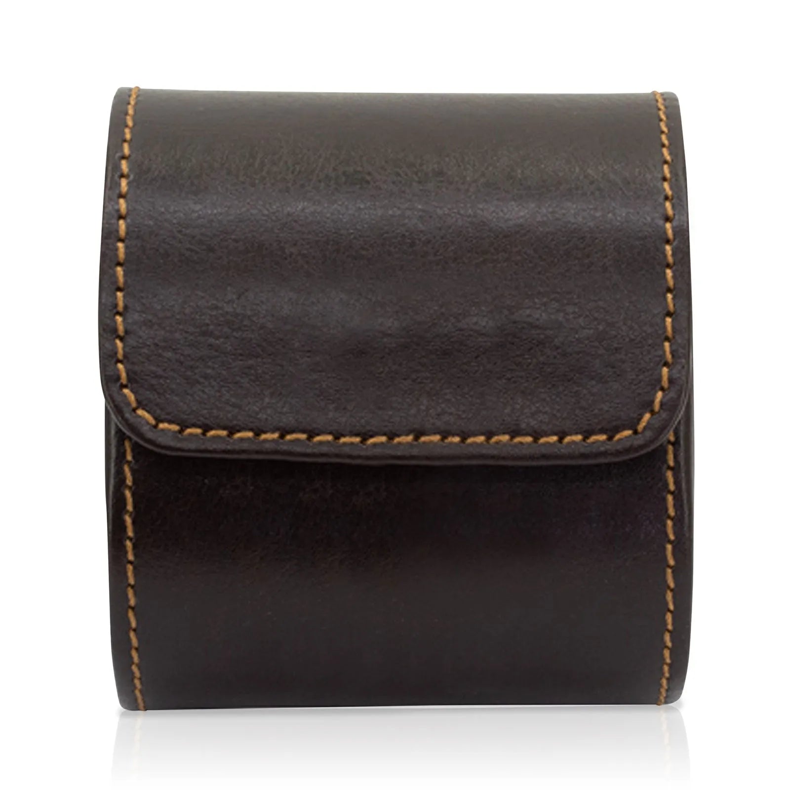 Bond Roll Watch Case – 1 Watch – Brown-2-Le Remontoir