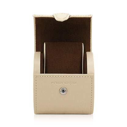 Cordoba Roll Watch Case – 1 Watch – Beige-1-Le Remontoir