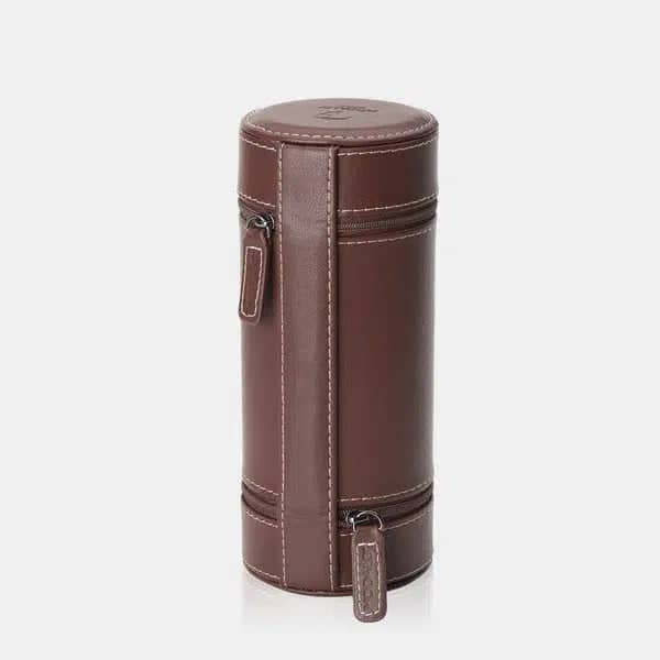 Watch Travel Case - Roll Duo Brown-2-Le Remontoir