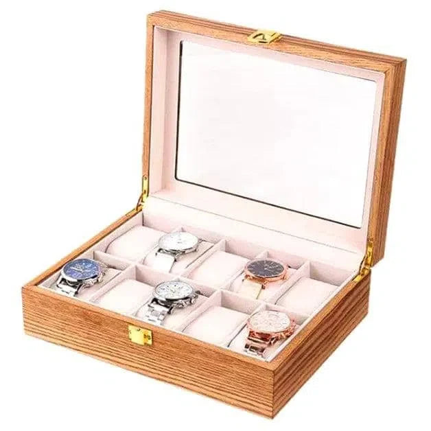 Watch Storage Box - Acacia Vertueuse-1-Le Remontoir