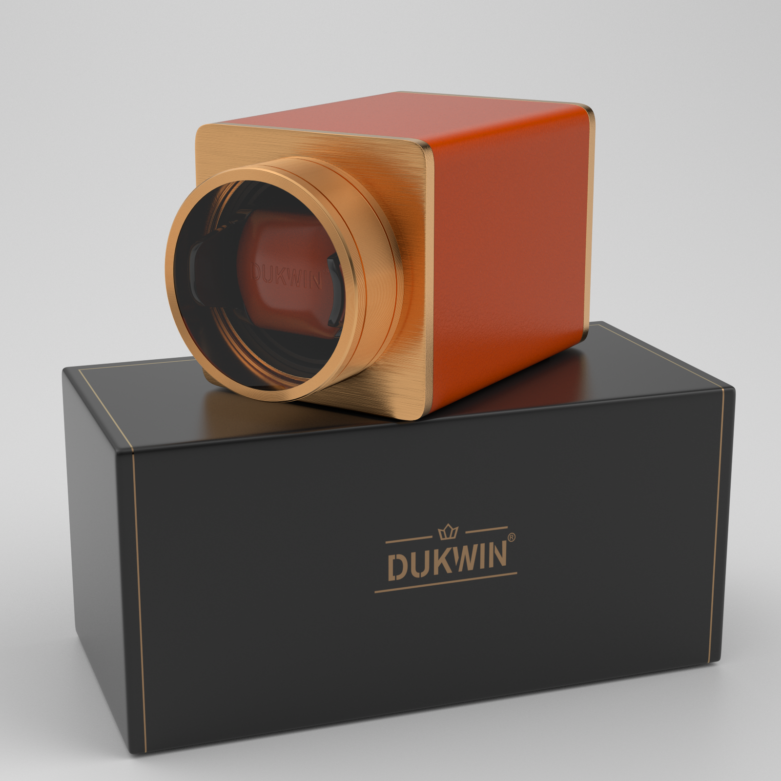 DUKWIN Apricot Watch Winder-2-Le Remontoir