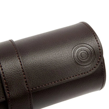 WM Brown Watch Case with Cigar Holder-3-Le Remontoir