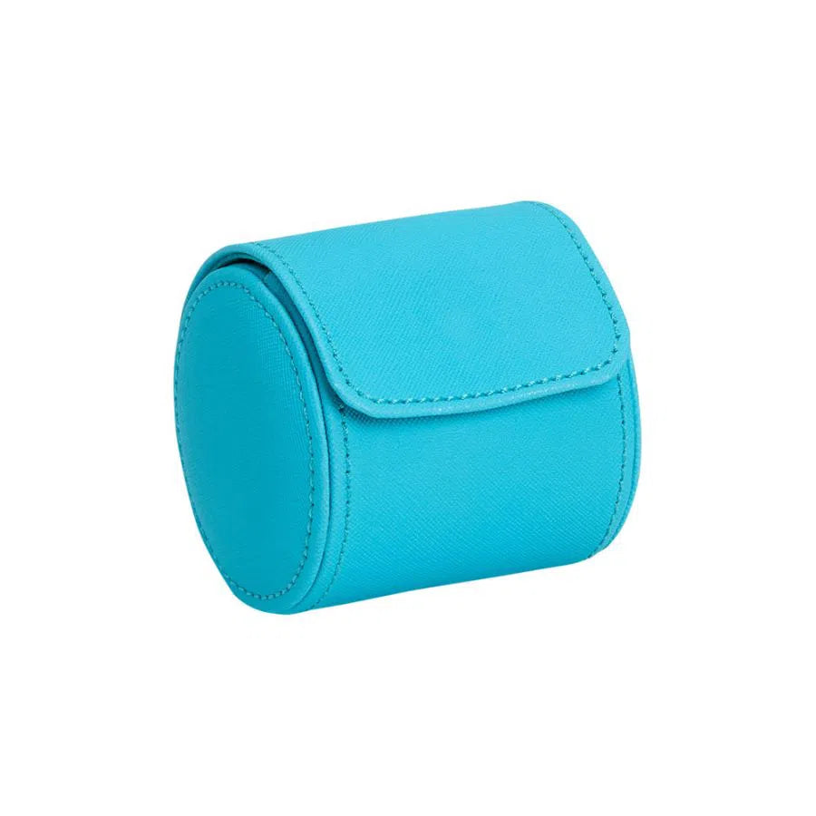Tutti Frutti Single Watch Case – Turquoise-2-Le Remontoir
