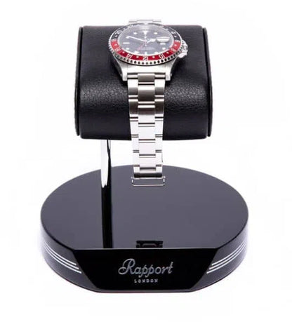 Watch Stand - Formula Black Silver-2-Le Remontoir