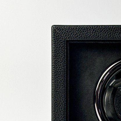 Watch Winder Cube Divan · 1 Watch · Onyx Black